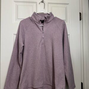 Eddie Bauer Lavender Fleece Pullover